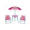 Garden Table with Umbrella and Chairs