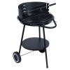 Round Barbecue With Wheels 3 Legs [674105]