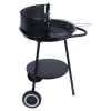 Round Barbecue With Wheels 3 Legs [674105]