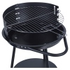 Round Barbecue With Wheels 3 Legs [674105]