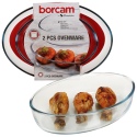 Borcam Oval Baking Trays Set of 2 [192942]