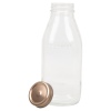1L Glass Bottle With Copper Colour Lid [324788]