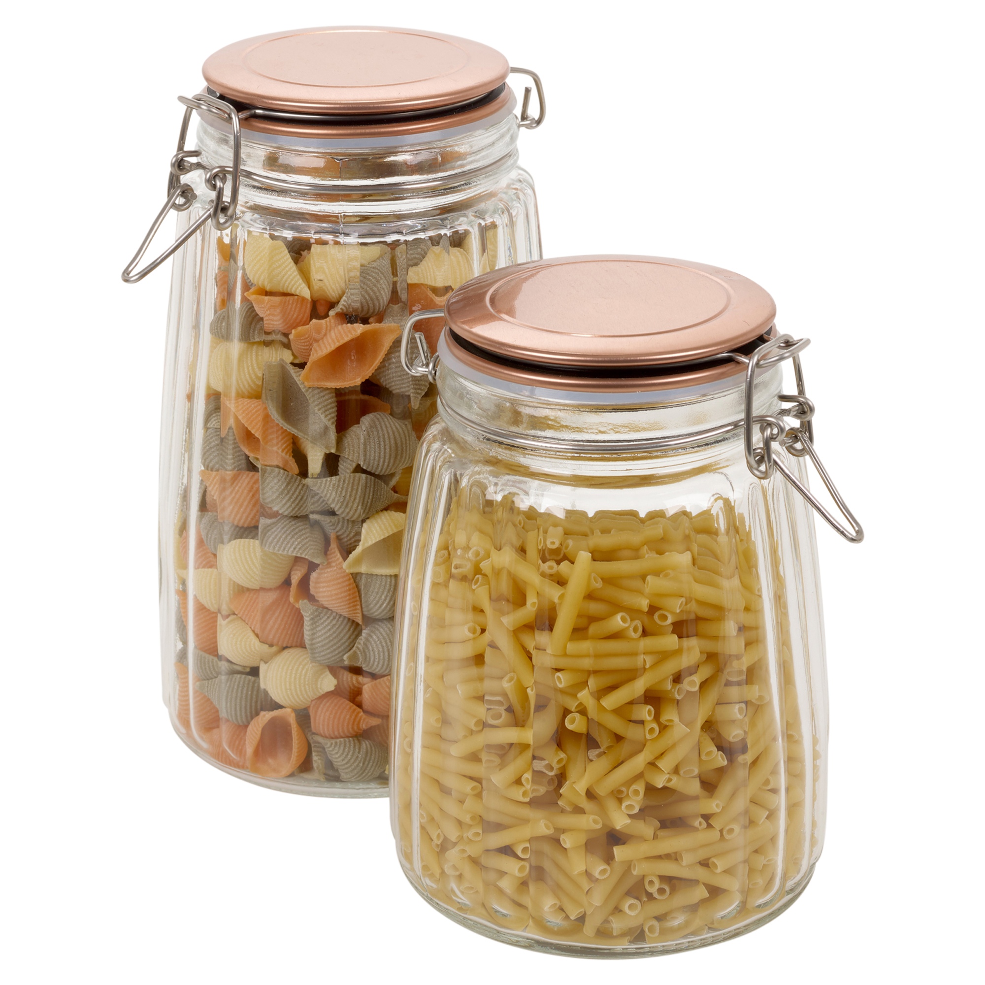 Hermetic Air Tight Preserve Jars Glass Food Kitchen Storage Containers