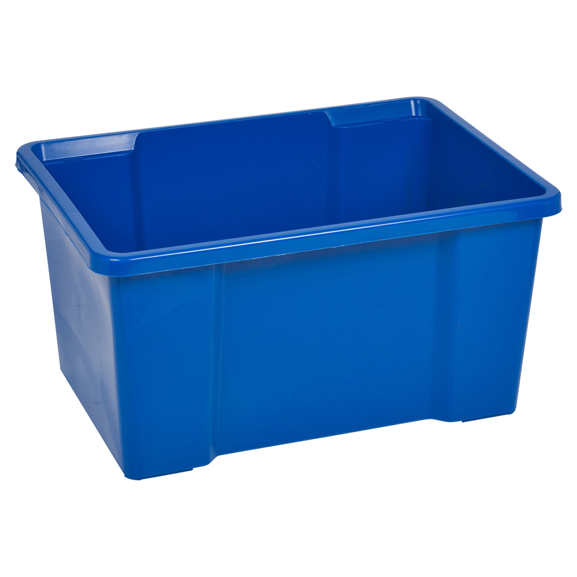 50 Litre Coloured Plastic Storage Boxes Set Clip Lid Quality Stackable