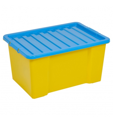 50 Liter Coloured Storage Box & Lid [TML152]