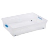 80 Liter Underbed Storage Box Clippy with Folding Lid And Wheels [TML280] [004266]