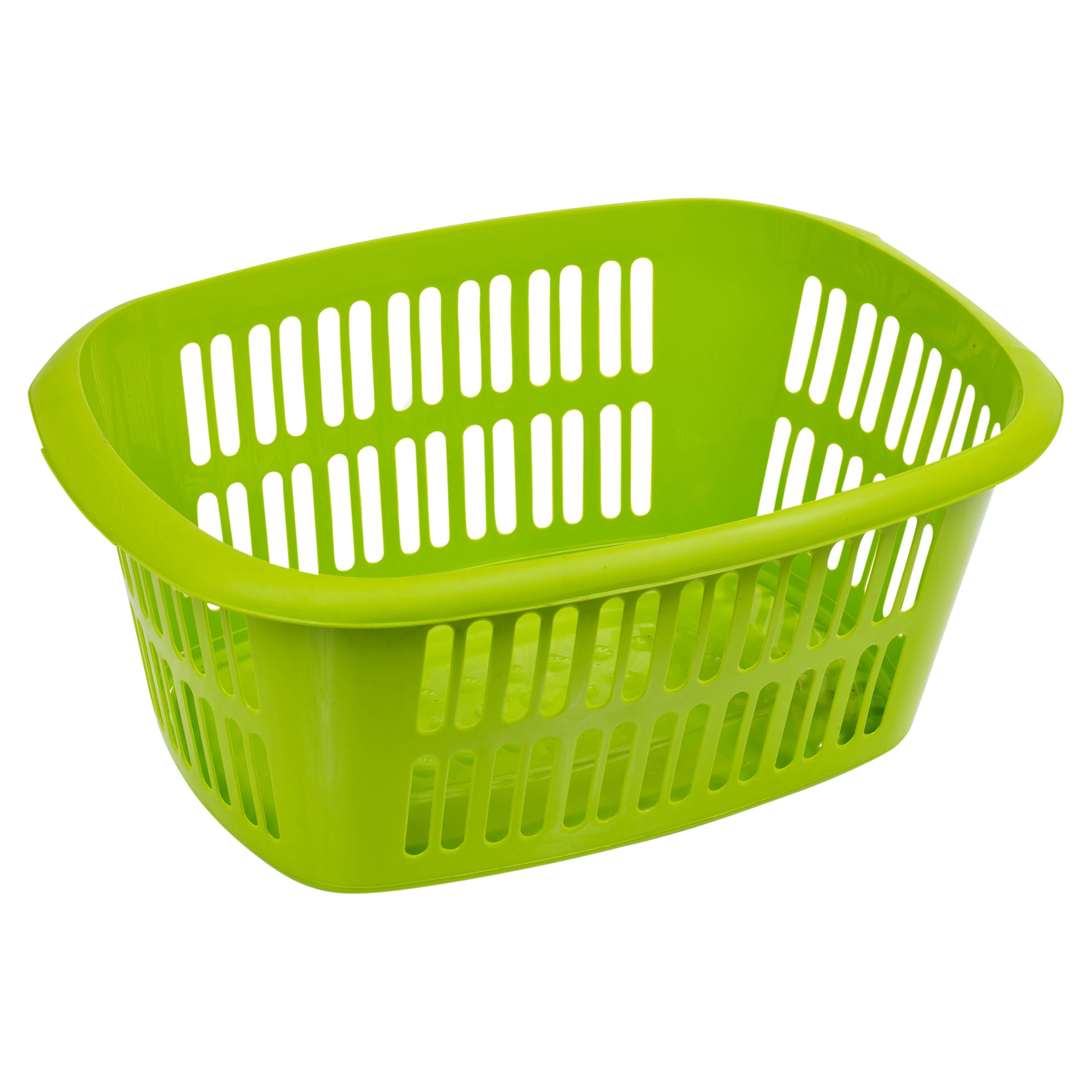 Large 55L Rectangular Laundry Basket Handles Storage Washing Bin Hamper ...
