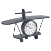 Plane Model Shelve Clock