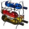 Metal Wine Rack For 6 Bottles [677898]