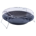 Round Portable BBQ Grill 360x135mm [300898]
