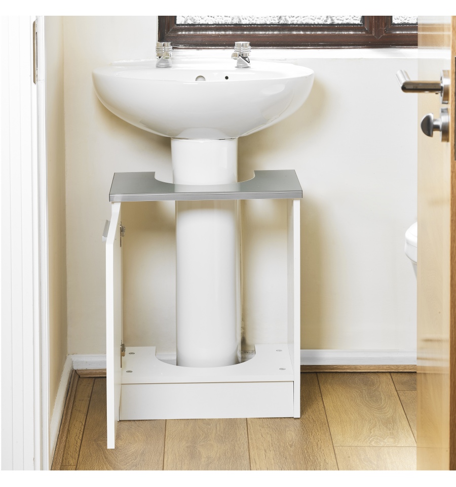 Under Sink Cabinet | White Bathroom Unit