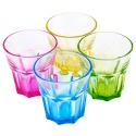 Multi-Colour 290ML Drinking Glasses [007637]