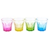 Multi-Colour 290ML Drinking Glasses [007637]