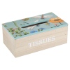 Tissue Box With Insect and Flower Print [972801]