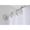 CROYDEX CHROME MODULAR SHOWER CURTAIN ROD [078667]