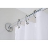 CROYDEX CHROME MODULAR SHOWER CURTAIN ROD [078667]