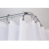 CROYDEX CHROME MODULAR SHOWER CURTAIN ROD [078667]