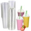 20oz 50 Smoothie Cups With Lids [018623]