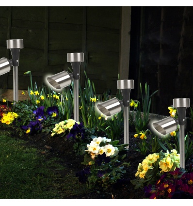 LED Solar Spotlights 5.5x36.5cm [067209]