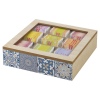 Wooden Tea Box 24x24x7cm [464511]