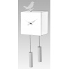 Invotis Bird Pendulum Mirror Clock Cube (403388)