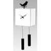 Invotis Bird Pendulum Mirror Clock Cube (403388)