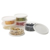 100 Plastic Container Lids [996186]