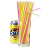 Multi Coloured Neon Straws Pack of 1000