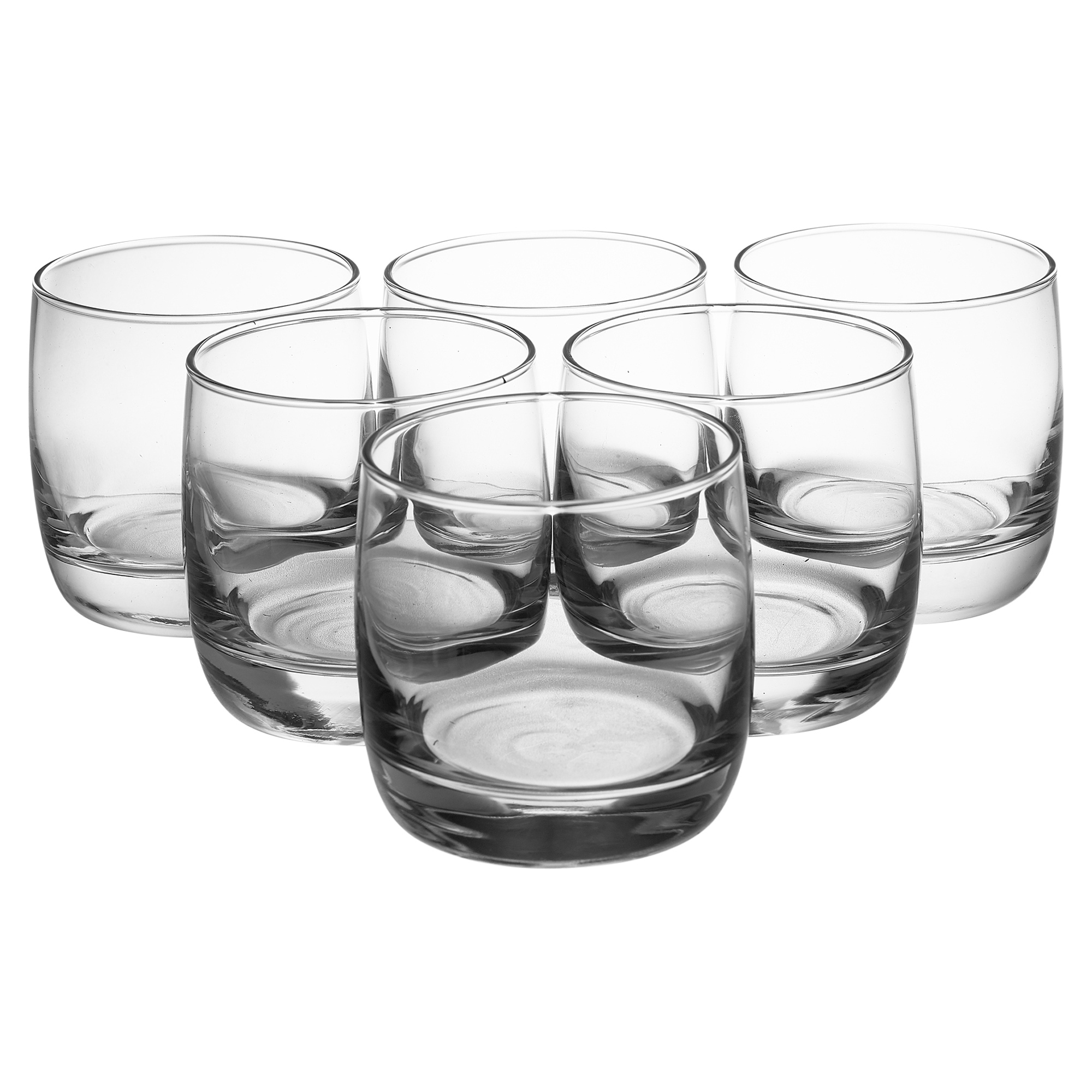 6 Pcs Luminarc Drinking Glasses Tumblers Juice Water Whiskey Cocktail