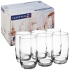 Luminarc French 6Pc Glass Brasserie