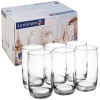 Luminarc French 6Pc Glass Brasserie