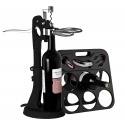Set - Luxury Stand & 4 Piece Wine Rack