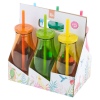 230ml Drinking Mini Bottle Glasses Set of 6 Assorted [976786]