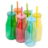 230ml Drinking Mini Bottle Glasses Set of 6 Assorted [976786]