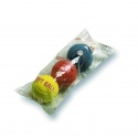 Set Of Three Colourful Foam Tennis Balls [88][10278]