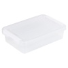 Storage Box With White Clips