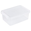 Storage Box With White Clips