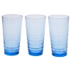 Pasabahce - 3 x 34.5cl Blue Granada Glass [413115]