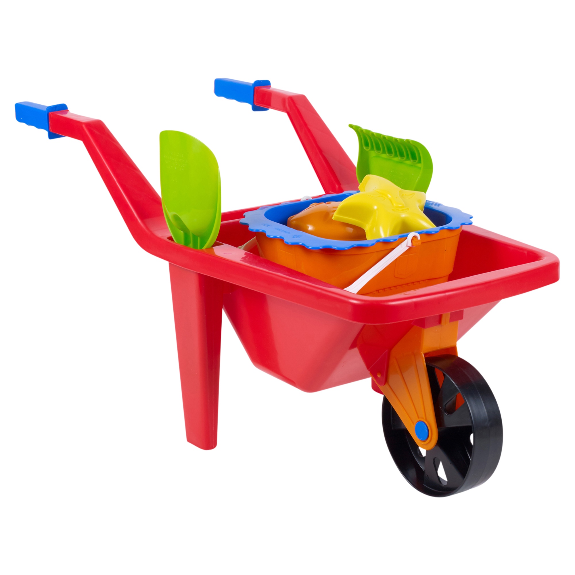 childrens plastic wheelbarrow