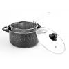 Deep Fat Fryer Set Black Marble [801109]