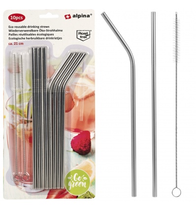 Drinking Straw Eco 10 PCS [146560]