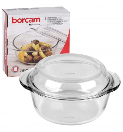 Borcam - Casserole + Glass Lid [192485]