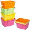 Set of 4 coloured Storage Boxes  [337696]