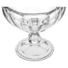 Crystal Oval Bowl on Foot With Lid [096433]