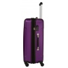 Four Piece ABS Spinner Suitcase Set - Purple