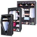 Nonwowen Wardrobe With Shelves and Hanging Space