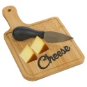 Bamboo Cheese Cutting Board with Knife Set [114830]