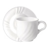 12 PCS Ebro Coffee Cups & Saucers 25cl [238377]