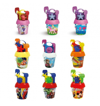 18cm 5 Piece Beach Designed Watering Can Set