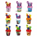 18cm 5 Pieces Beach Designed Watering Can Set